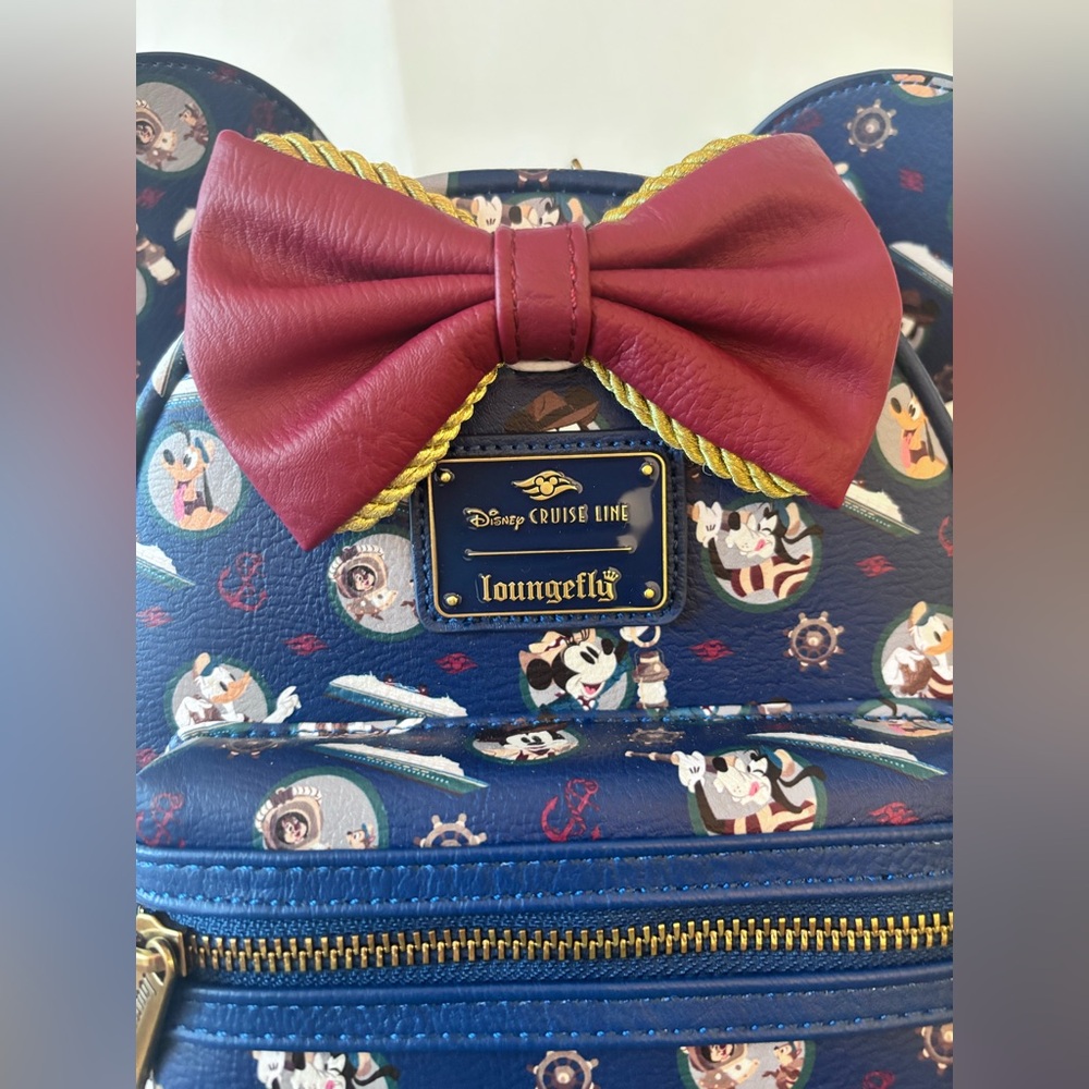 Disney Cruise Line Treasure Inaugural Loungefly - Picture 3 of 7